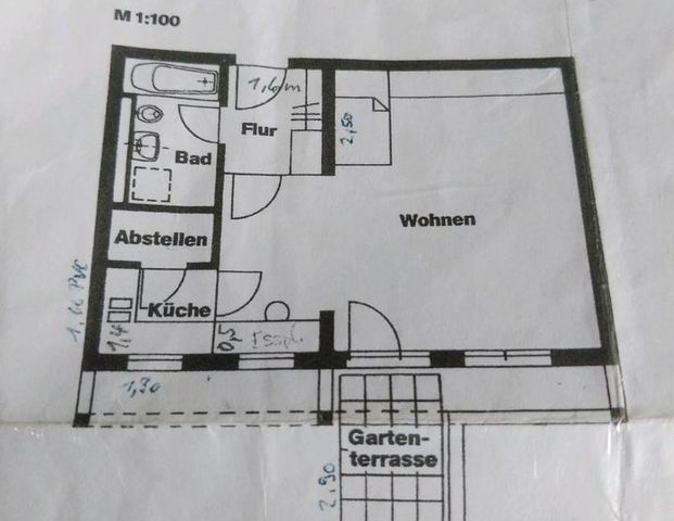 1,5 Zi.-Apartment, möbliert, Stuttgart zentral - Photo 1