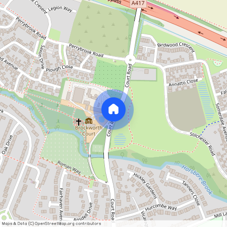 Brockworth Court, Brockworth, Court Road