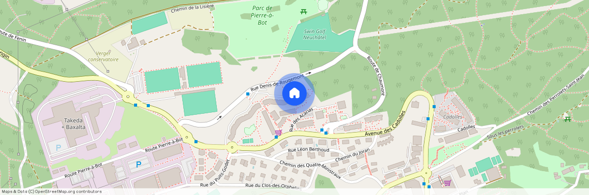 Rue Denis-de-Rougemont 32-34-36, 2000 Neuchâtel