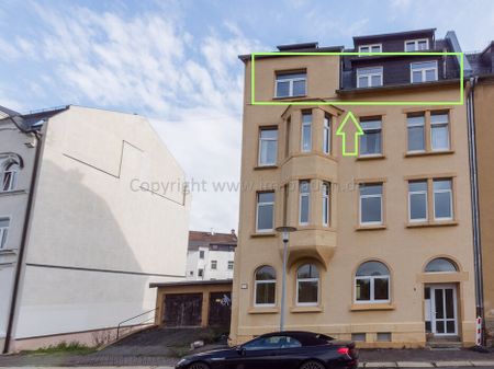 sep. Gasetagenheizung - Weitblick + Wanne u. Dusche - 3 Zimmerwohnung zur Miete in Plauen Haselbrunn - Photo 3