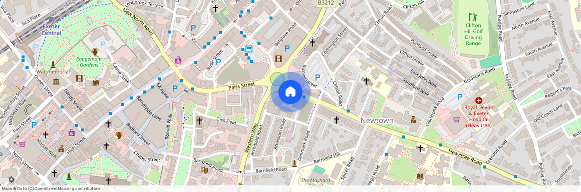 Heavitree Road, Exeter EX1