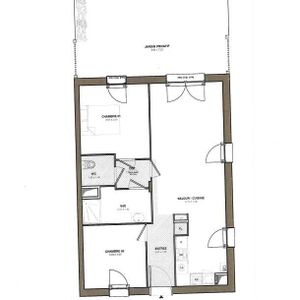 Location Appartement 3 pièces 64m² BLAIN 44130 - Photo 2