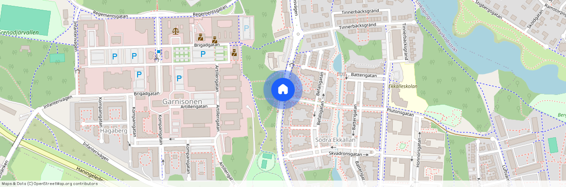 Garnisonsvägen, Linköping