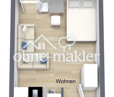 möbliertes Studio in zentraler Lage von Germering - Photo 1