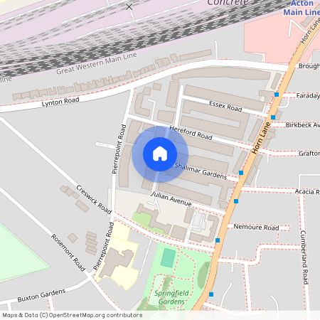 Julian Avenue, Acton