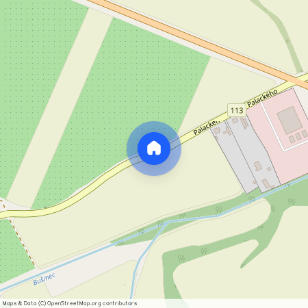 Palackého, Český Brod, okres Kolín