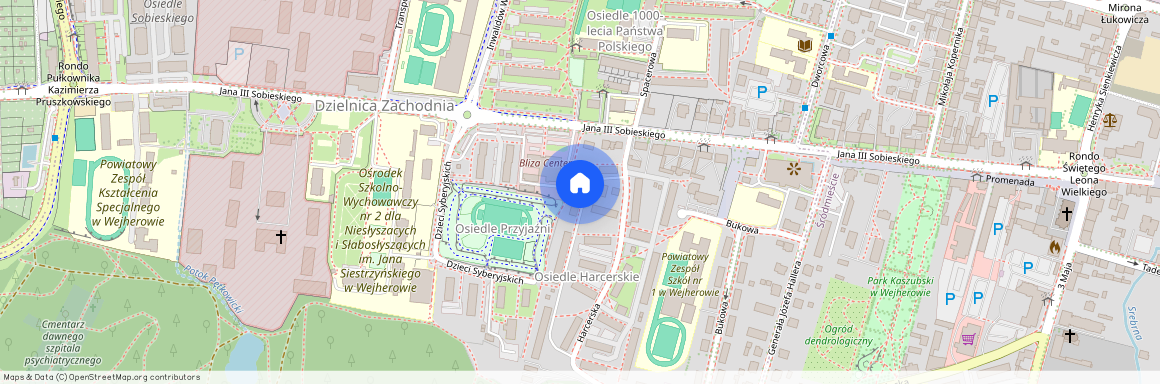 Harcerska 1, Wejherowski (pow.), Wejherowo