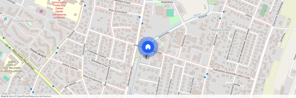 ul. Antoniego "Torfa" Załęskiego, Mława, mławski, mazowieckie