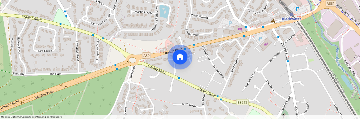 Quebec Gardens, Blackwater, Camberley