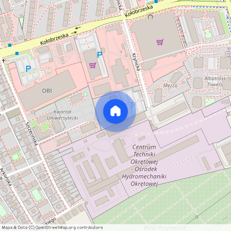 ul. Krynicka, Przymorze Małe, Gdańsk, pomorskie