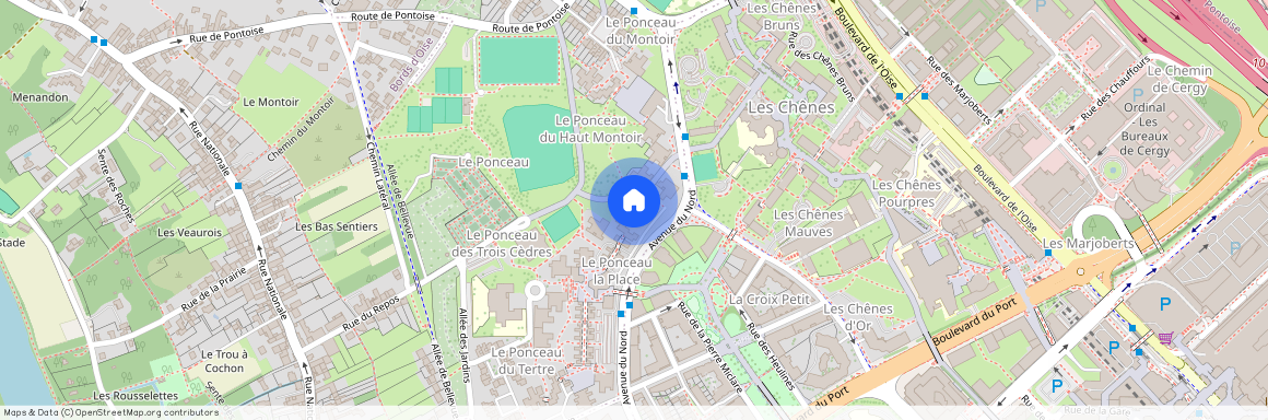 13 Rue du Ponceau, 95000 Cergy, France