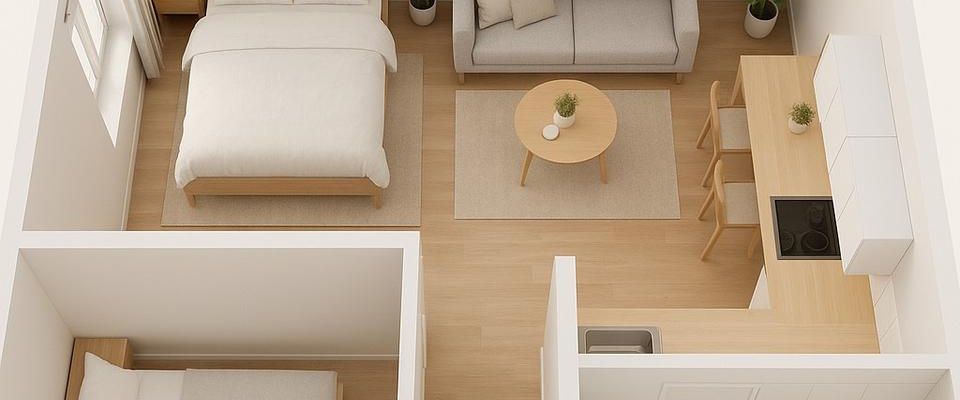 Wohnung 61m - Foto 1