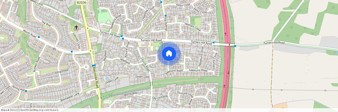 Crowhurst Close, Worth