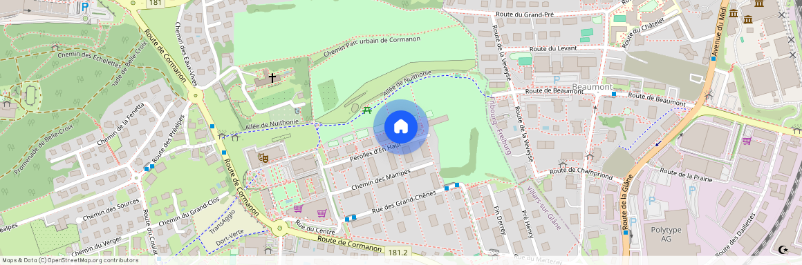 Chemin Pérolles d&#39;en Haut 10, 1752 Villars-sur-Glâne