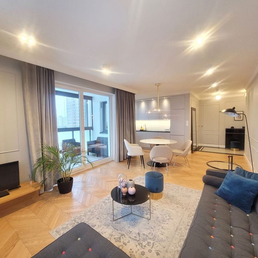 Dwupokojowe mieszkanie na Mokotowie do wynajęciaie 56 m² - Zdjęcie 1