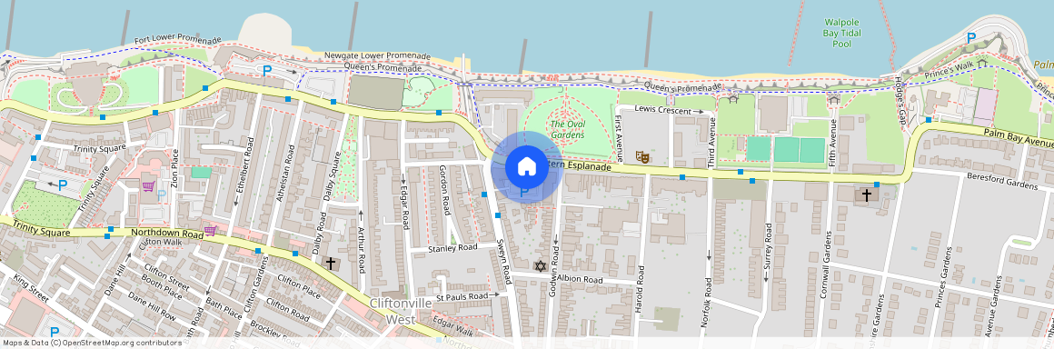 Eastern Esplanade, Cliftonville, Kent, CT9