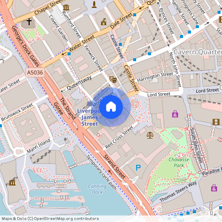 The James, 7 James Street, Cavern Quarter, Liverpool, L2 7NX, United Kingdom