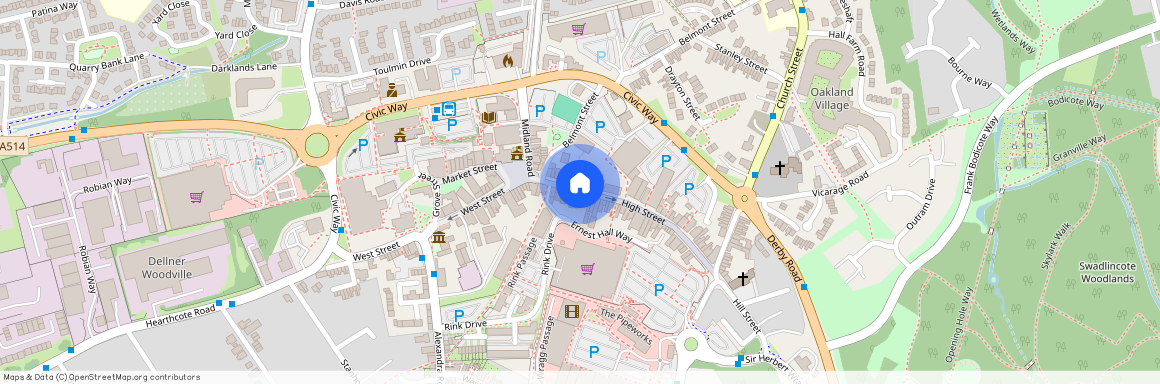 High Street, Swadlincote, Derbyshire, DE11 8HY