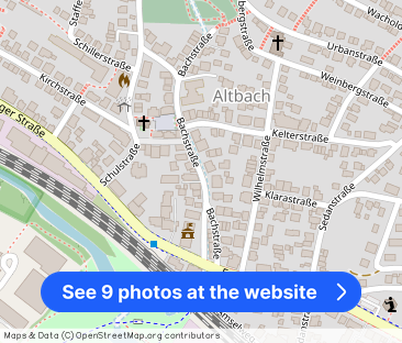 73776 Altbach: 1-Zi-Wohnung im Gartengeschoss. S-Bahnanschluss. Pen... - Photo 1