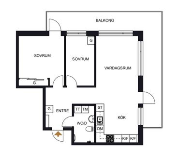 Bokebergsgatan 14 - Foto 1