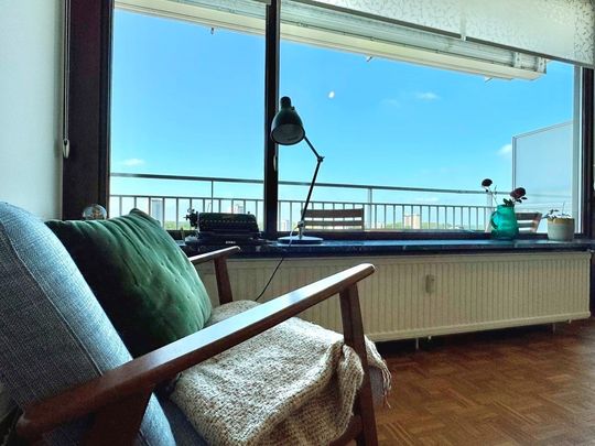 Appartement met 2 slaapkamers en 2 grote terrassen met spectaculair zicht over Gent. - Foto 1