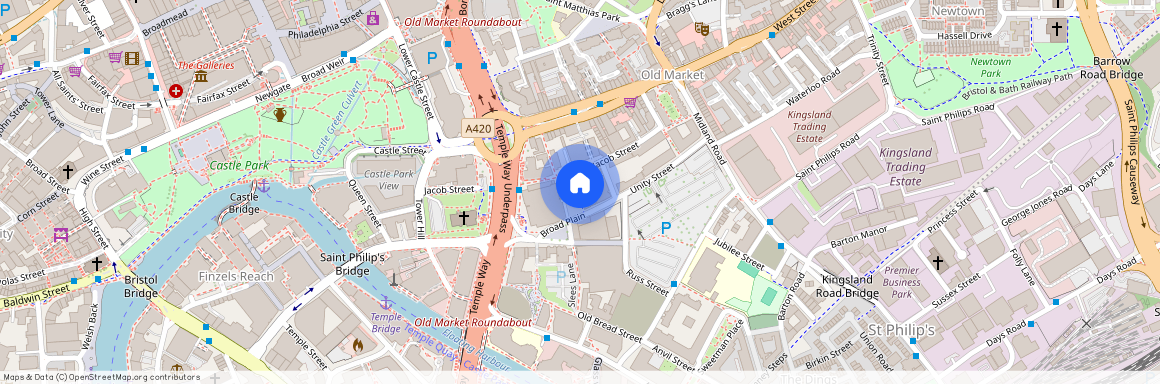 New Hawkins Street, Old Market, Bristol, BS2