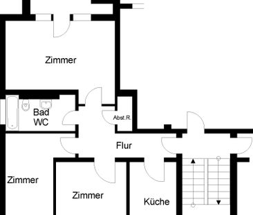 +++ 3-Raum-Wohnung mit Balkon +++ - Foto 2