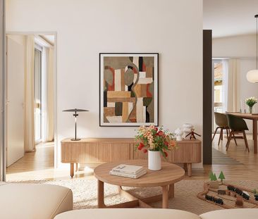 4.5 Zimmer, 107 m², 1. Stock - Foto 1