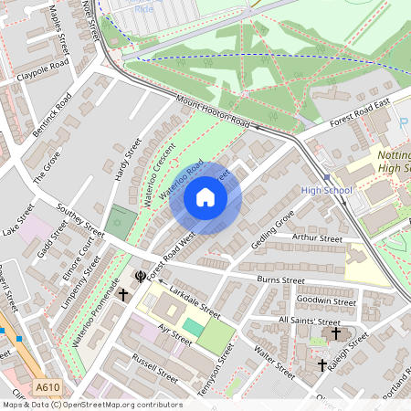 Forest Road West, Arboretum