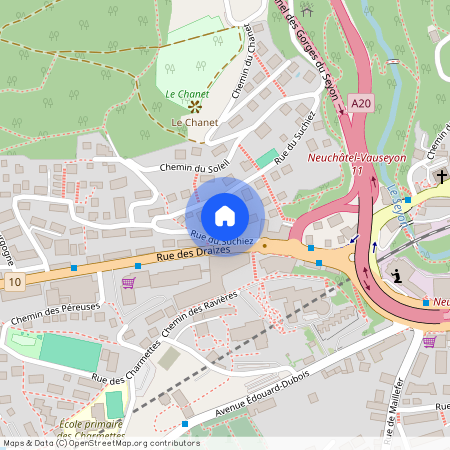 Rue du Suchiez 10, 2000 Neuchâtel