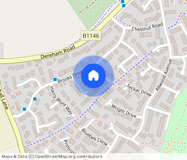 Grove Close, Scarning, DEREHAM - Photo 1