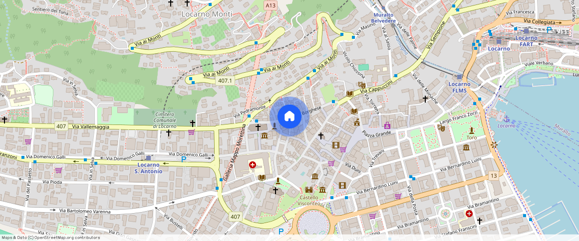 Via Borghese **, 6600, Locarno