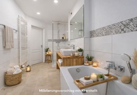 Modernes Wohnen im Herzen der Stadt: Helle und renovierte Maisonette mit Dachterrasse - Photo 4