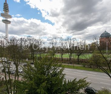 Geschmackvoll möblierte Wohnung in Hamburg-Rotherbaum mit Blick auf... - Foto 1