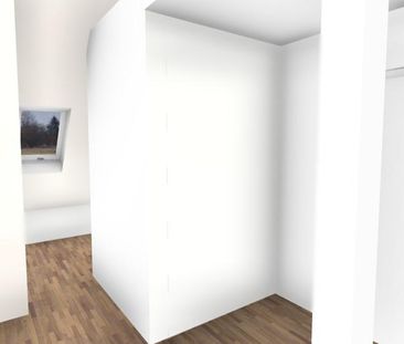 Erstbezug, DG 1 Zimmer Wohnung OS-Wüste Dachbalkon Inkl. EBK - Foto 1