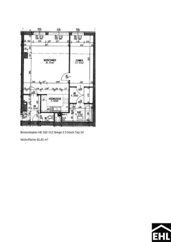 Schöne 2 Zimmerwohnung nahe dem Millennium Tower - Photo 5