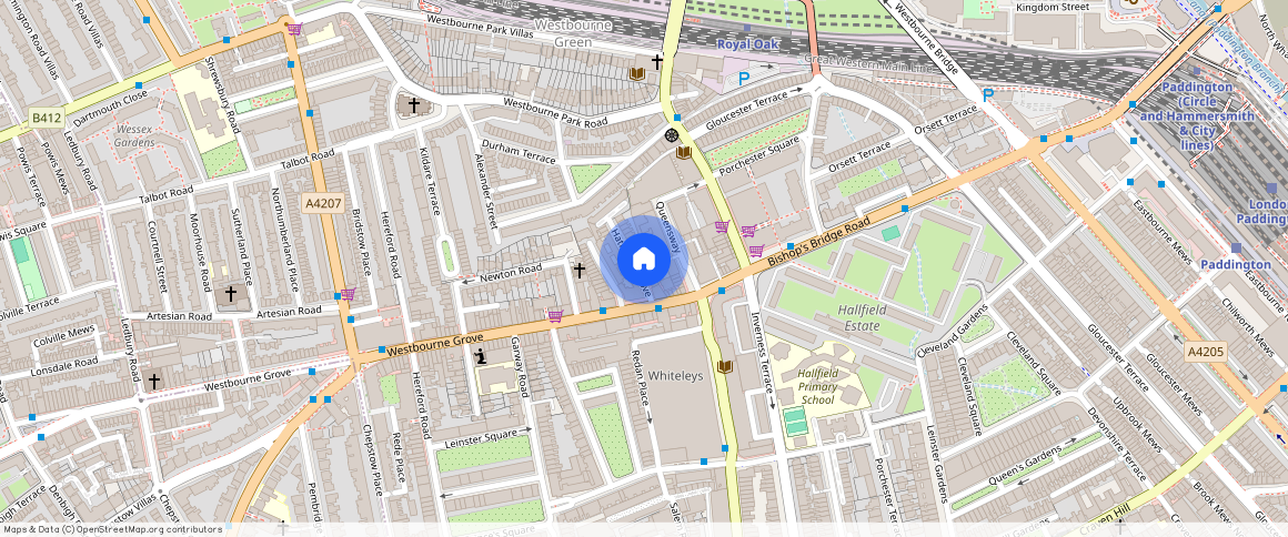 ** Hatherley Grove, London, W2 5RB