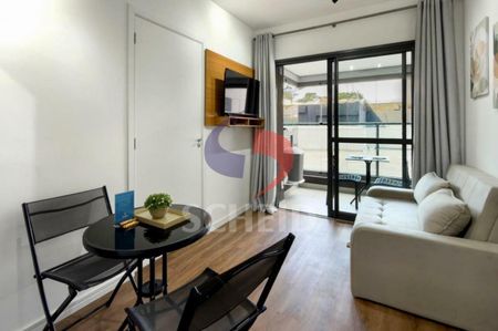 Apartamento 1 Quarto 40 m² No Campo Belo Mobiliado - Photo 4