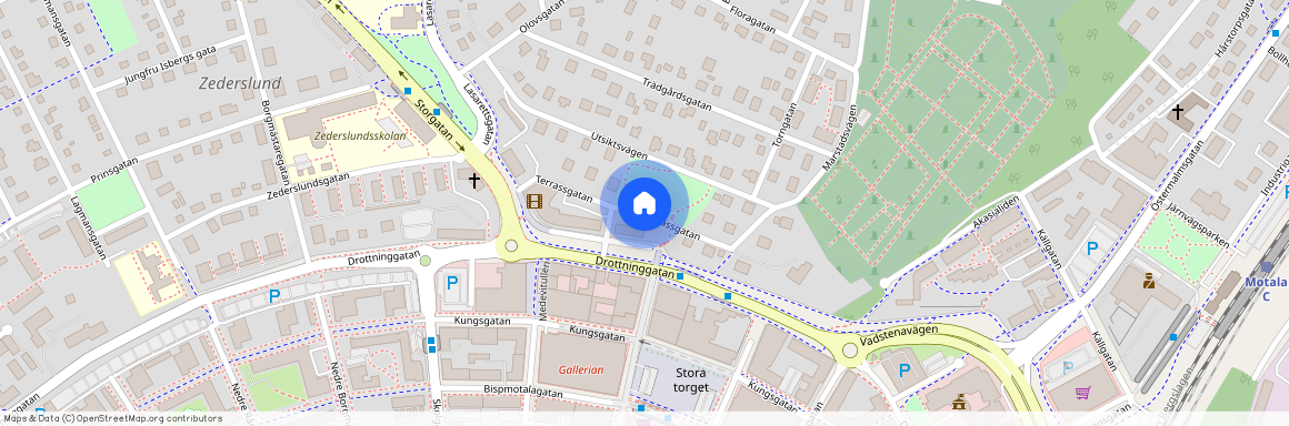 Terrassgatan, Motala