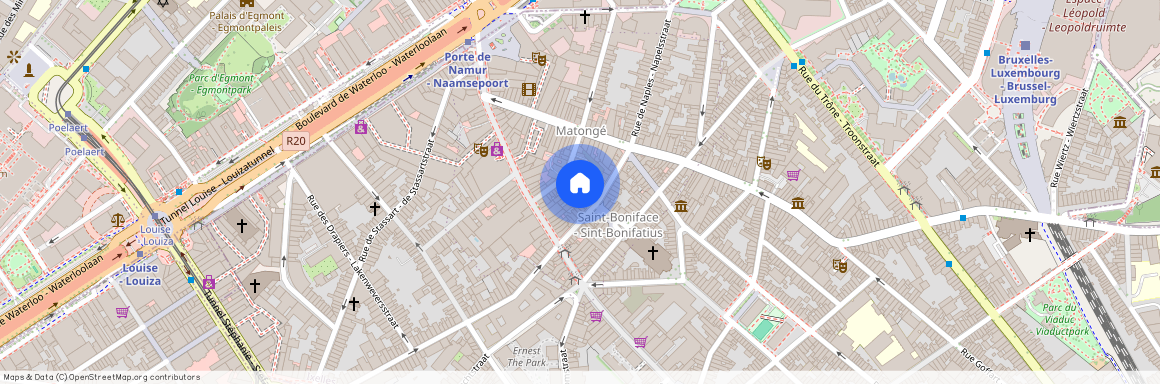 Rue Saint-Boniface, 1050, Ixelles