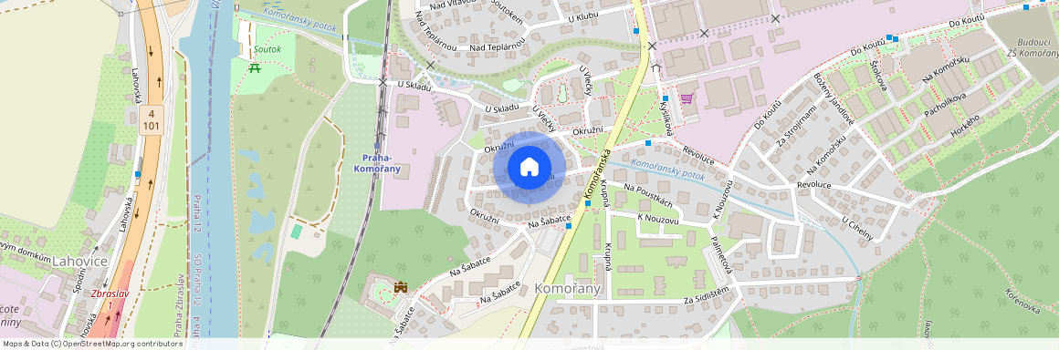 Komořany, Na Homoli, Praha