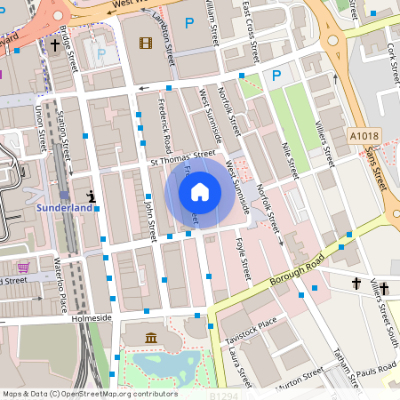 Rear of 48 Frederick Street, Sunderland