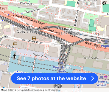 No 1 West India Quay, 26 Hertsmere Road, Canary Wharf, London, E14 - Photo 1