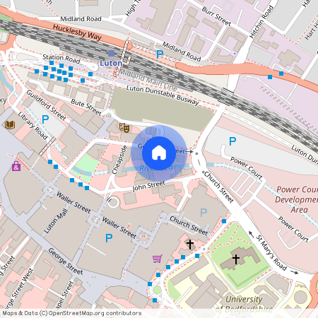 Guildford Street, Luton, Bedfordshire, LU1