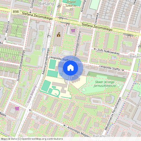 ul. Antoniego Fontany, Słodowiec, Bielany, Warszawa, mazowieckie