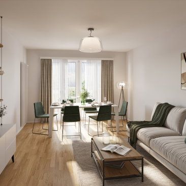 2 Zimmer, 48 m², 4. Stock - Foto 1