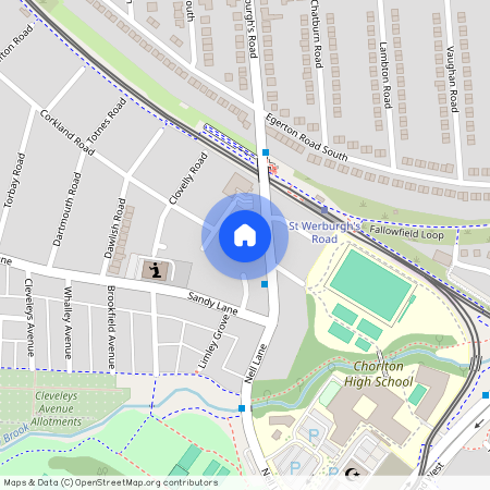 St. Werburghs Road, Park Brow, M21