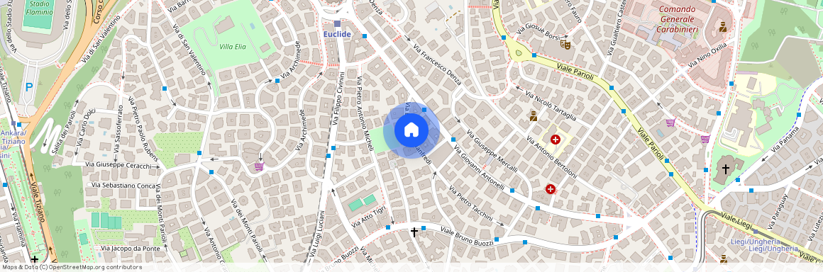 Via Eustachio Manfredi, Rome, Lazio 00197