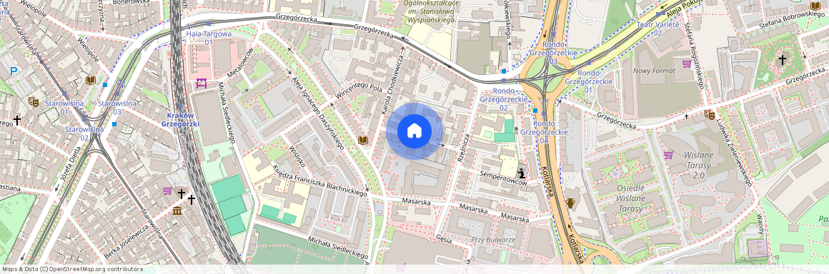 Grzegórzki, Prochowa, Kraków