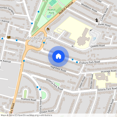 Ensbury Park Road, Ensbury, BH9